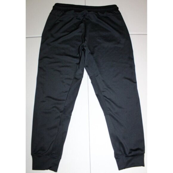 Womens Adidas Climalite Athletic High Rise Pants Large Black Running Pockets - Picture 5 of 6
